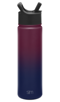 Summit Water Bottle with Straw Lid