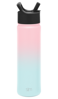 Summit Water Bottle with Straw Lid